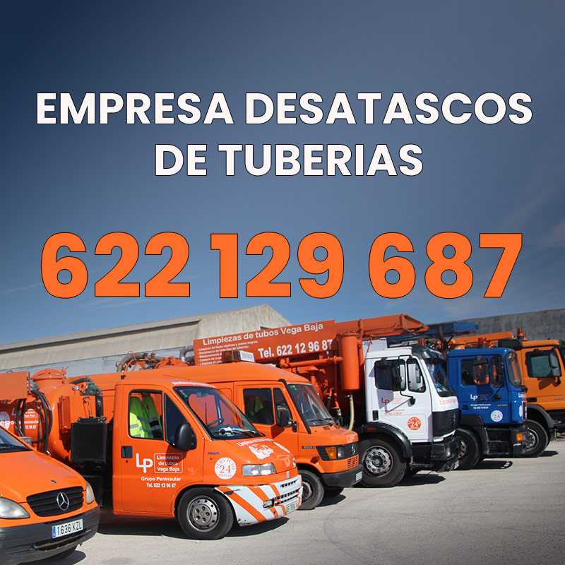 empresa de desatascos de tuberías